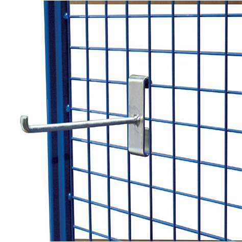 Dornträger mit Haken 10 x 300 mm, Tragfähigkeit 10 kg, VE 5 St. - Cordes