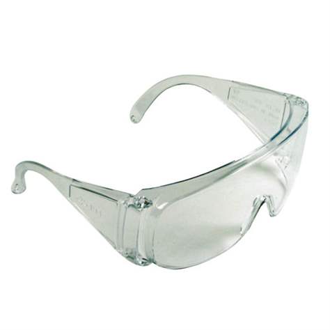 Schutzbrille BASIC mit klarer Polycarbonat-Sichtscheibe, Klasse 1F