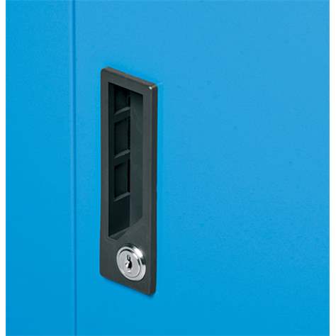 Schubladenschrank für Werkstatt, HxBxT: 1215 x 731 x 630 mm, 5 x Schubladen, 1 x Schrank, Farbe grün RAL6011 - Polak CZ, s.r.o. - Bild11