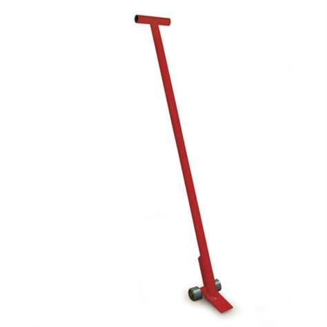 Hebelstange, Traglast 1,5 t, Länge 2m, Stahlräder