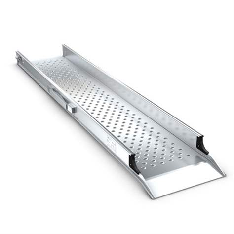 Leichte Aluminium-Auffahrtsrampe, Länge 1180 mm, Traglast 500 kg, VE=2Stk.