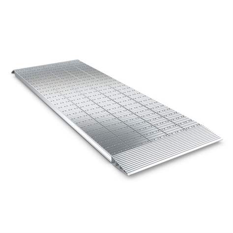 Aluminium-Aufahrtrampe, LxB: 2000x1000 mm, Tragfähigkeit 3268 kg
