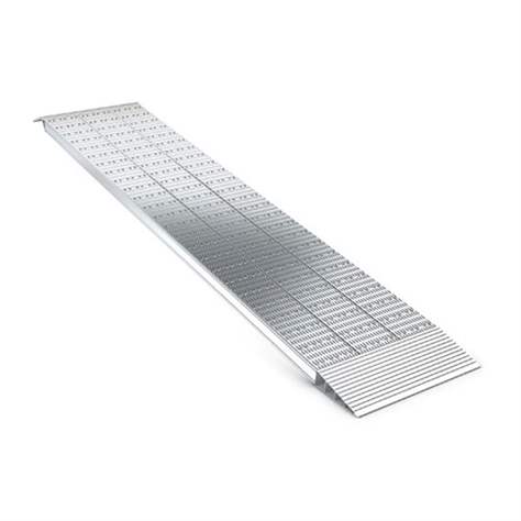 Aluminium-Aufahrtrampe, LxB: 1500x400 mm, Tragfähigkeit 3068 kg