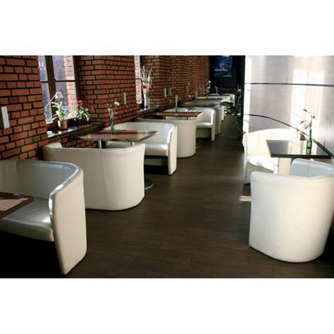 Fotoliu CLUB 1 loc, înlocuitor de piele - roșie - Nowy Styl Group - imagine2