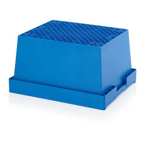 Mehrwegbehälter, mit Deckel, 800 x 600 x 340 mm - Bild4