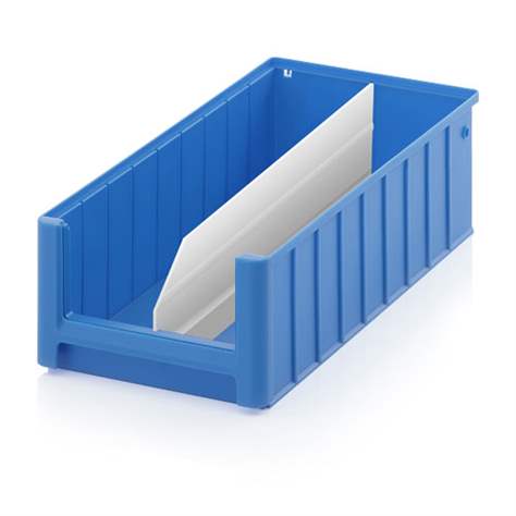 Längsteiler für Sichtregalkästen (LxH: 500x90 mm), Verpackung 10 St.