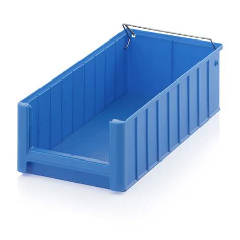 Steckregal CLIP mit Regalkästen 2000x1000x300 mm, Grund-Modul, 10 Fachböden, 36 Stk. Kästen. - Bild2