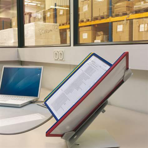 Nástěnný a stolní držák DURABLE s 10 závěsnými různobarevnými kapsami A4 - DURABLE Hunke & Jochheim GmbH - obrázek6