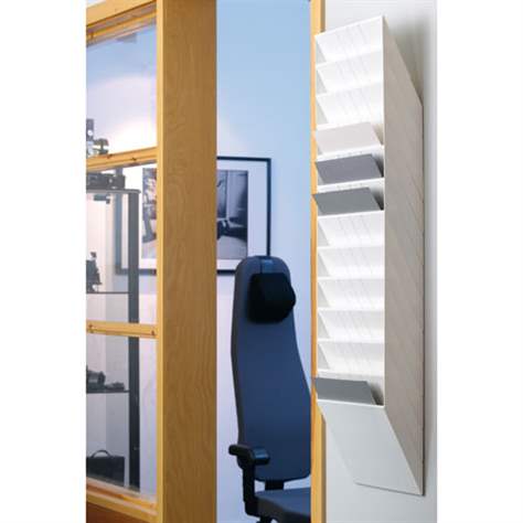 Sortierfächer Flexibox, 12 x A4 Querformat, Farbe weiß - DURABLE Hunke & Jochheim GmbH - Bild2