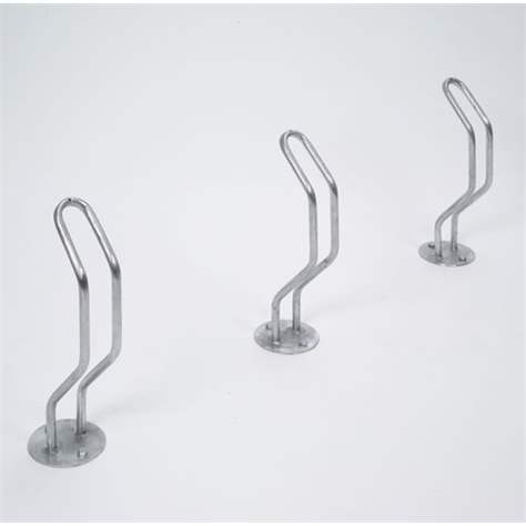 Einzelparker für Fahrräder, Bodenmontage, einseitig - WSM - Walter Solbach Metallbau GmbH - Bild2