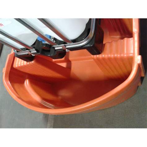 Auffangwanne für IBC, aus Polyethylen, Auffangvolumen 1050 l - Bild3