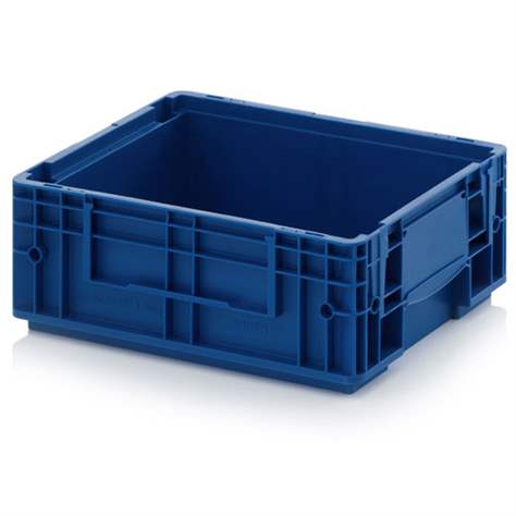 RL-KLT-4147 Behälter mit Wasserablauflöchern, 400 x 300 x 147 mm, Blau RAL 5005. - Bild3