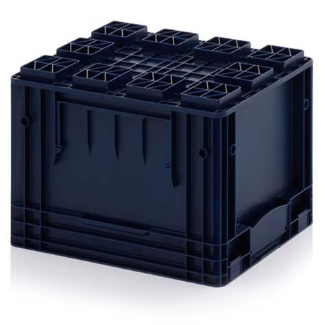 R-KLT-4329 Behälter, 400 x 300 x 280 mm, Blau RAL 5003. - Bild3