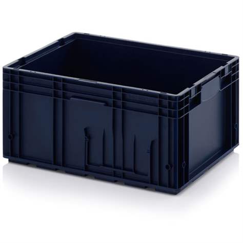 R-KLT-6429 Behälter, 600 x 400 x 280 mm, Blau RAL 5003.