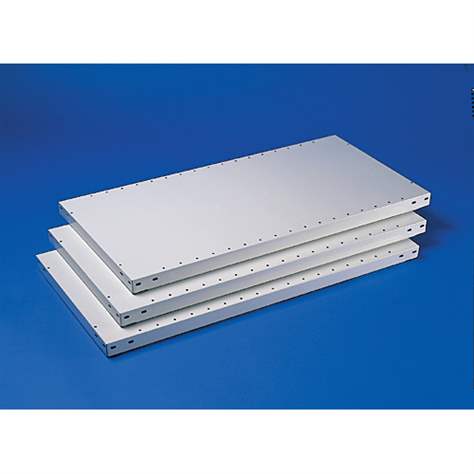 Přídavná police CLIP 1000 x 300 mm, pozinkovaná, nosnost 150 kg, se 4 háčky - META Skladovací technika