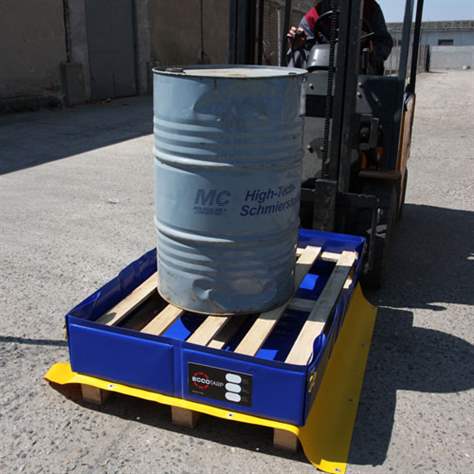 Multifunktions-Faltwanne, aus PVC, Auffangvolumen 210 l, 1240x840x225 mm, mit Tragtasche - Metal Arsenal Trade s.r.o. - Bild7