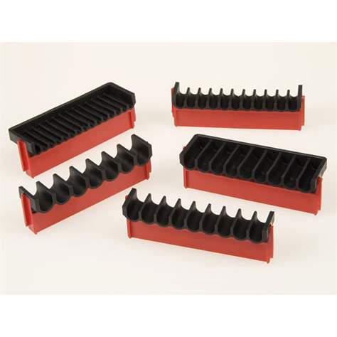 Ablegezwischenstück, 7 St. Ablegeplätze mit max. Durchmesser 10 mm, 98x19,5x30 mm. - Bild5