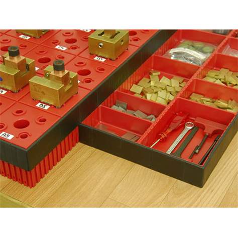 Schutzdeckel aus schwarzem Kunststoff, linear, Modul 5, Größe 50 x 35,5 x 4 mm. - Bild3