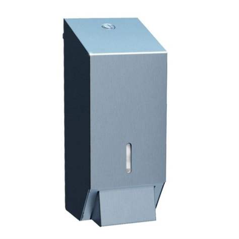 Seifenspender LUX, Edelstahl matt