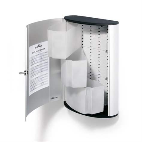 Erste-Hilfe-Kasten, aus Aluminium, 3 Shubladen, Inhalt - Schule - Bild4