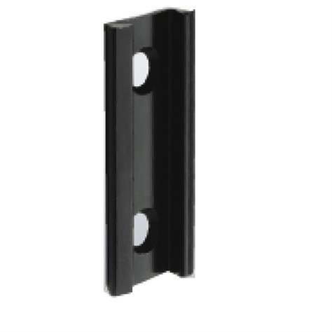 Wandclip zum Einhängen des Gurtes, Schwarz