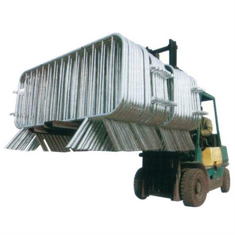 Absperrgitter, Stahlkonstruktion Verzinkt, Länge 2,0 m - Bild4