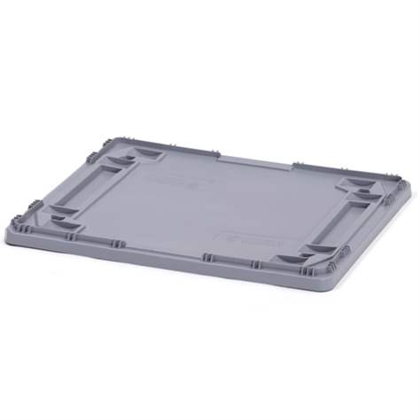 Veko - voľne pokládacie, farba siva, 800 x 600 mm