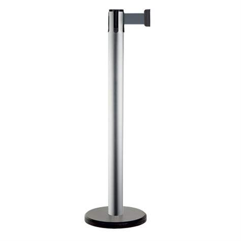 Personalleitsystem - Gurtpfosten Pure, Gurtlänge 2m, Silber