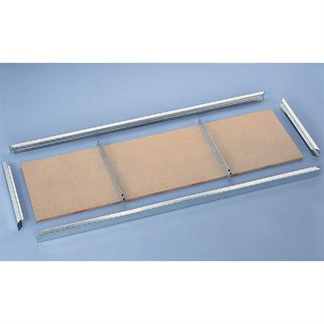 Zusätzlicher Spanplatten-Fachboden 1700x400 mm, Fachboden-Tragfähigkeit 500 kg - META Skladovací technika