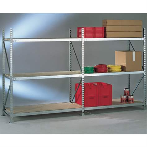 Regál zásuvný MINI-RACK, V: 2500 mm, 4 police 2200 x 1050 mm z dřevotřísky, nosnost 600 kg, základní - META Skladovací technika - obrázek5