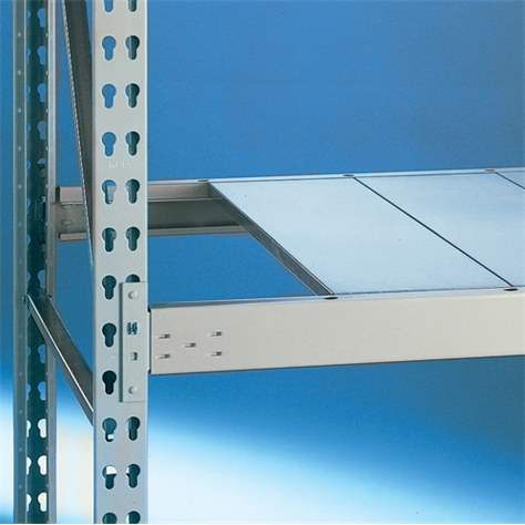 Poliță suplimentară din paneluri de tablă zincată, 2200x800 mm - META Skladovací technika - imagine2