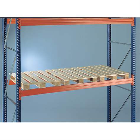 Vodorovný nosník regálu MULTIPAL-2 ks, 1825 mm, typ 85/15, nosnost na pár 2250 kg - META Skladovací technika - obrázek3