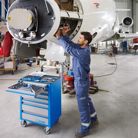 Servicewagen EUROSTYLE, B x T x H: 770 x 440 x 895 mm, 7 Schubladen - UNIOR Slovenia - Bild3