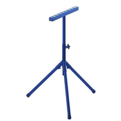 Rollenbock, Materialständer mit Kugelleiste und 8 verzinkten Stahlkugeln, Rollenbreite 430 mm, Traglast 100 kg