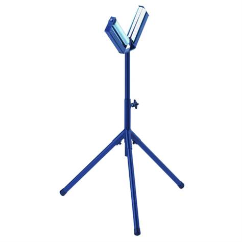 Rollenbock, Materialständer V-förmig, 2 Tragrolle, Rollenbreite 2x200 mm, Traglast 100 kg