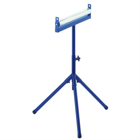 Rollenbock, Materialständer mit 1 Tragrolle, Rollenbreite 350 mm, Traglast 100 kg