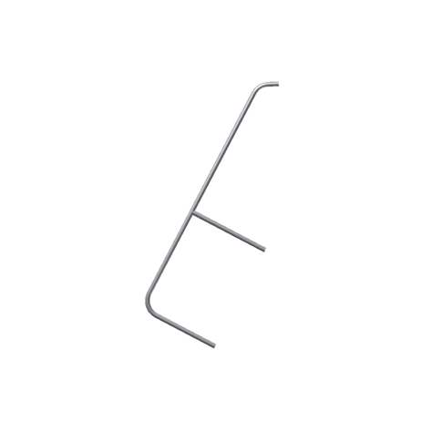 Einseitiger Handlauf für die Podesttreppe (4-6 Stufen), links oder rechts verwendbar