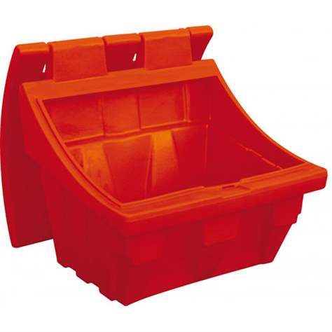 Streugutbehälter, Volumen 150 l, Rot - Bild2