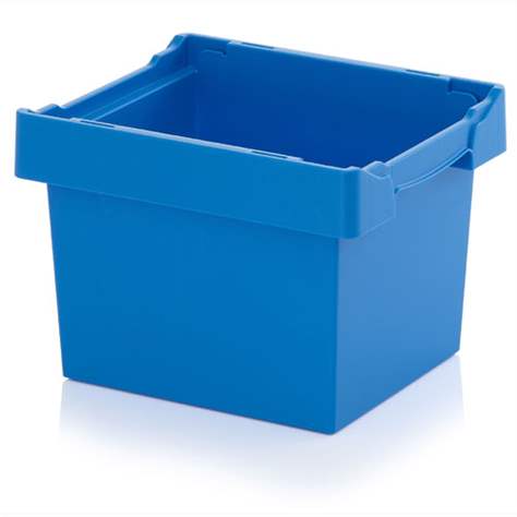 Plastová přepravka pro distribuci bez víka, 400 x 300 x 270 mm