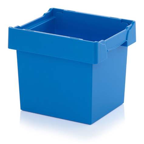 Plastová přepravka pro distribuci bez víka, 400 x 300 x 320 mm