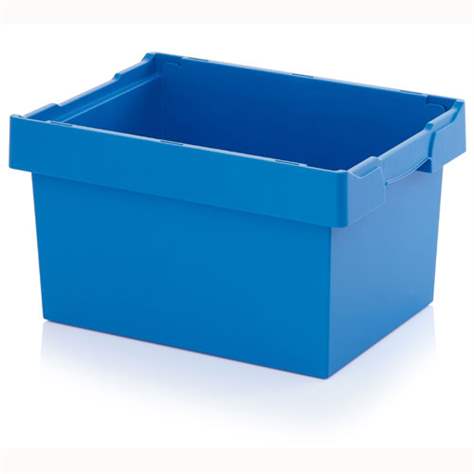 Plastová přepravka pro distribuci bez víka, 600 x 400 x 320 mm