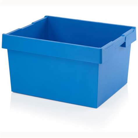 Plastová přepravka pro distribuci bez víka, 800 x 600 x 420 mm