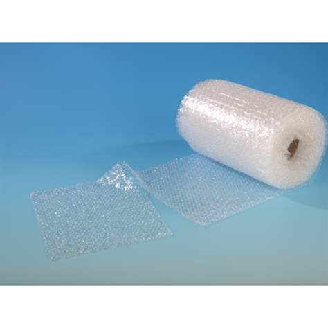 Folie cu bule de aer pentru de ambalare,  perforată pentru rupere ușoară, grosime 60 µm, lățime 1000 mm, unitate ambalare 1 rolă a 100m