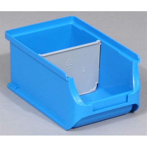 Quer-Trennstege aus Polypropylen, Farbe grau, VE 20 Stk.