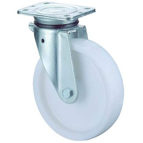 Transport-Lenkrolle, Polyamid, Durchm. 200 mm, Traglast 600 kg