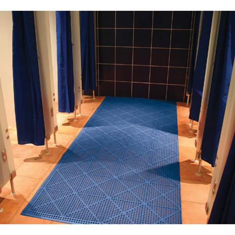 Nassraummatte Flexi-Deck 0,3x0,3 m, Farbe Blau, VE 9 Stück - COBA Europe GmbH - Bild2