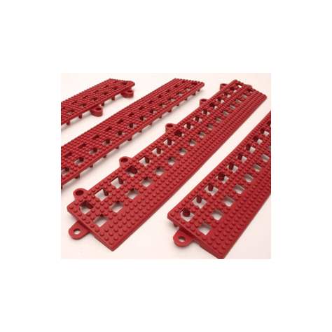 Anlaufkanten mit Stiften Flexi-Deck, Farbe rot, VE 3 Stück - COBA Europe GmbH