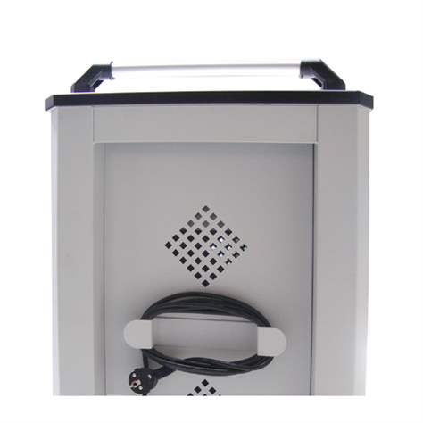 Tablet-Ladewagen, 32 Fächer, BxTxH: 730x440x1050 mm, Türfarbe Rot RAL3020 - Malow - Bild4