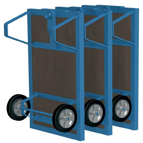 Rollplatte VARIOfit, Ladefläche 1000 x 700 mm, Tragfähigkeit 1000 kg - Cordes - Bild2