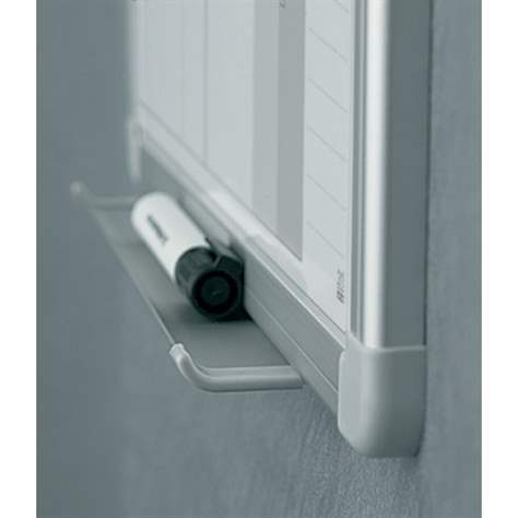 Weißwandtafel mit Monatplanung-Druckraster, magnetisch, 1200 x 900 mm - Bild4